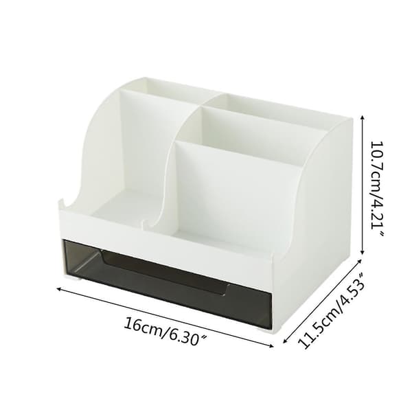 Multifunktionel Justerbar Skrivebordsorganisator Holder Makeuptaske
