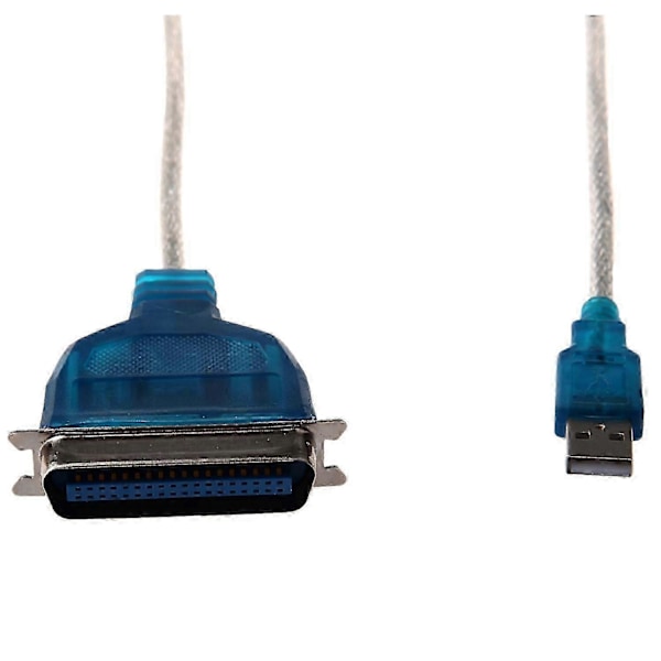 USB til Parallel IEEE 1284 Printer Adapter Kabel PC (Tilslut din gamle parallelprinter til en USB-port) Som vist SZRH
