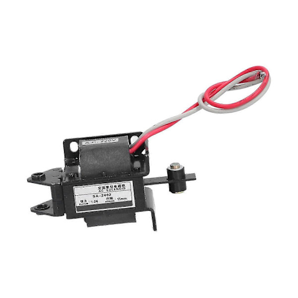 AC Solenoid Elektromagnet Push Pull Elektrisk Magnet 220V Modell SA-2402