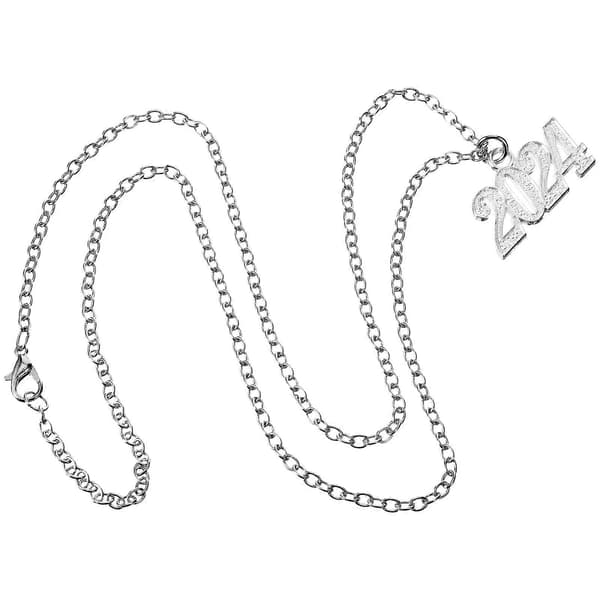 Gott Nytt År Tillbehör Minimalistiskt Halsband Dam Modeaccessoar Silver 1-pack