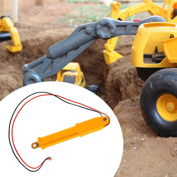 N20 Elektrisk Full Metall Tryckstång För RC Grävmaskin Dumper Metallcylinder Med Motordrift