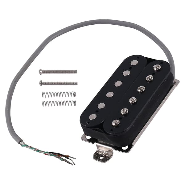 Elektrisk Gitarr Humbucker Mickar Stall Alnico V Pickup Svart