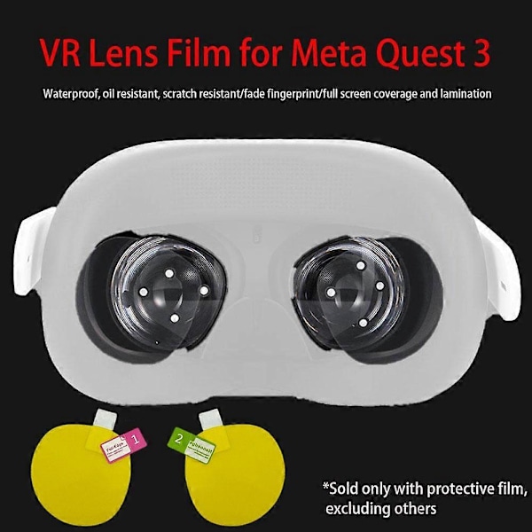 1 Pari linssinsuojakalvo Meta Oculus Quest3 VR-laseille