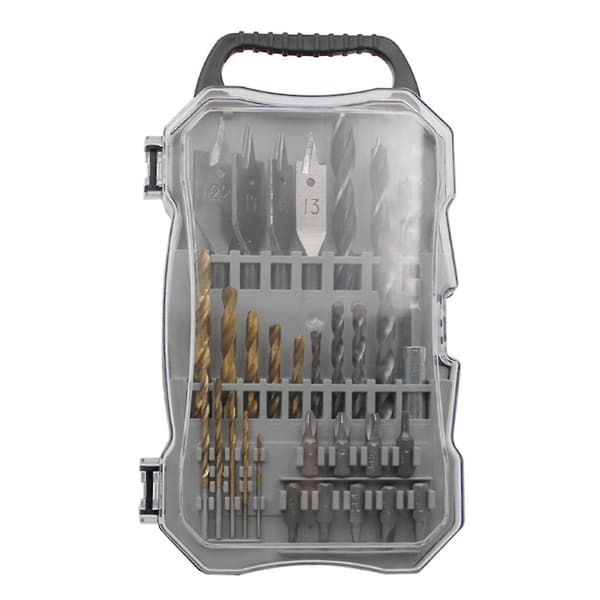 31 stk. Elektrisk Mini Drill Bit Kit Rotary Verktøy Tilbehørssett Kutting Graveringsverktøy Hode Drill Sett