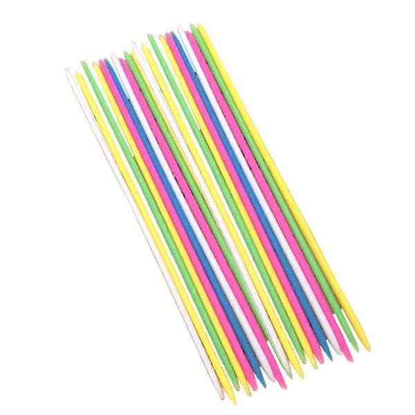 30 kpl Mikado-tikkuja Vanhempi-lapsi peli Jättimäinen Mikado-peli Hauska peli kaikenikäisille (Sekavärisiä)