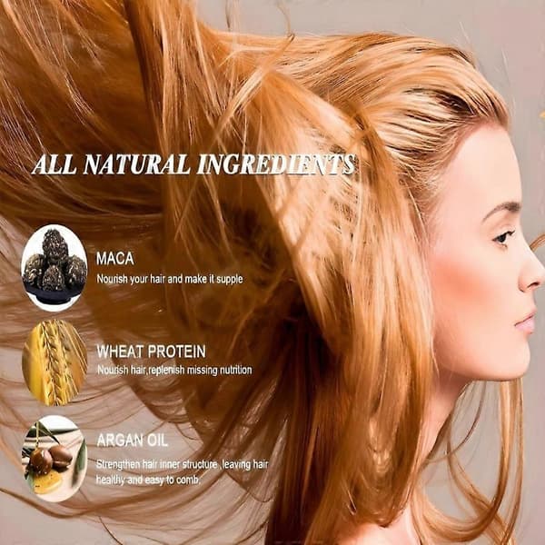 Collagen Hårbehandling Maca Collagen Hårkur Dyp Reparerende Maske