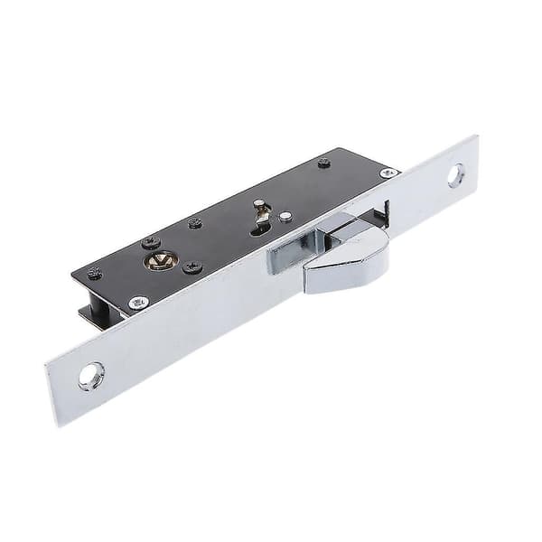 Holdbar Aluminium Legering Skydedørs Krog Lås Korsformet Nøgle Bolt Låse Til Fr