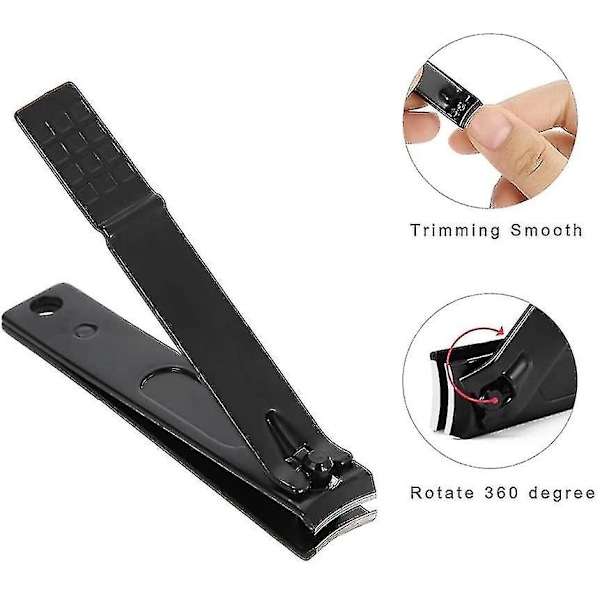 Nagelklipparset, Professionell Nagelklippare Nagel Vård Pedikyr Och Manikyr, Nagelbutik För Set & Kit Nageltrimmer, För Män & Kvinnor 3st
