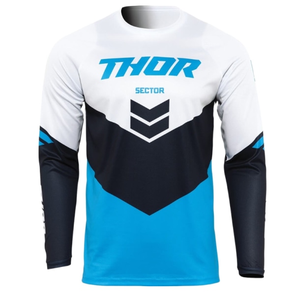 2023 sommer nyt THOR downhill tøj cykeltøj åndbar langærmet T-shirt style 5 XS