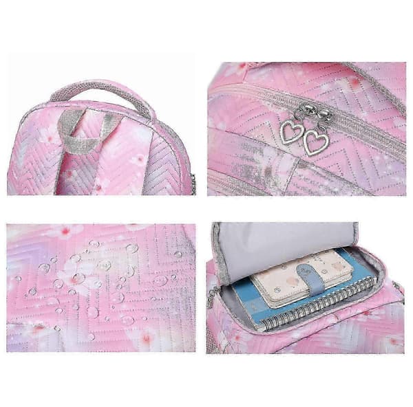 Kpop Demon Hunters Print Rygsæk Studenter Skoletaske _a Pink Style 04