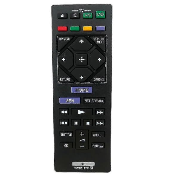 Fjernkontroll for Sony BD-spiller Rmt-b127p Bdp-s6200 Bdp-s1200 Bdp-s3200 Bdp-s4200 Bdp-s5200