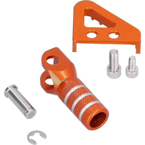Motorcykel Bagbremsepedal Skifter Spike Aluminium Motorcykeldele (orange) (1 stk.) yu