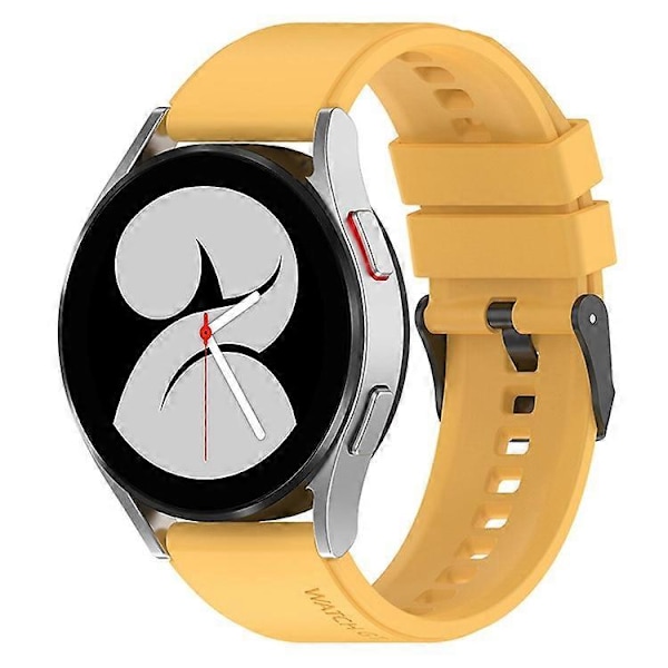 Kompatibel med Samsung Watch Heart-S / Heart-L / Galaxy Watch6 40mm 44mm / Watch6 Classic 43mm 47mm / Watch 5 40mm 44mm / 5 Pro 45 Yellow