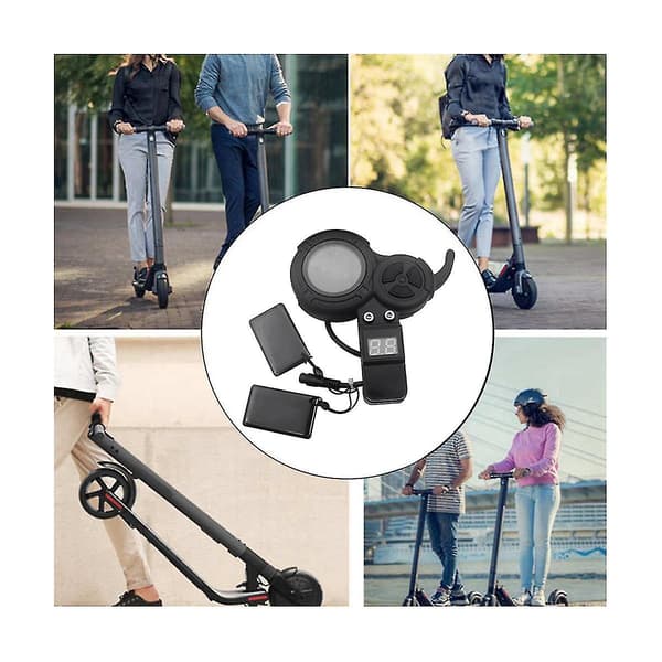 Elektrisk Scooter LCD-Display 36v-60v Gasreglage NFC-kort För Vsett 8 8+ 9 9+ För Zero 8 9
