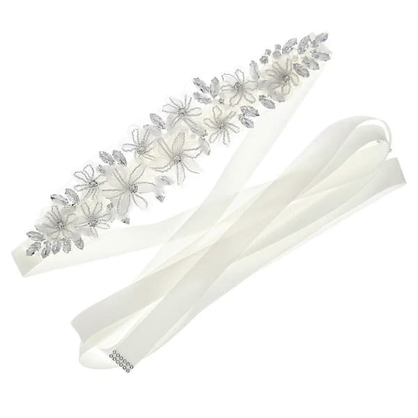 Bryllupsbelte Midjebelte Rhinestone Brudekjolebelte Bryllupskjolebelter Bryllupsbelte