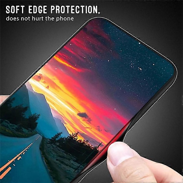 Kompatibelt Skal för Samsung Galaxy A55 5G, Kolfibertextur, Härdat Glas, Baksida White