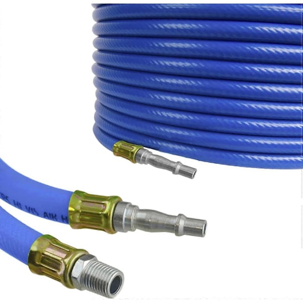 10 stk. Luftkompressor Slangefittings, 1/4 tomme Luftledningsstik, Luftkobling og Stiksæt Koblinger Stik Han Hun