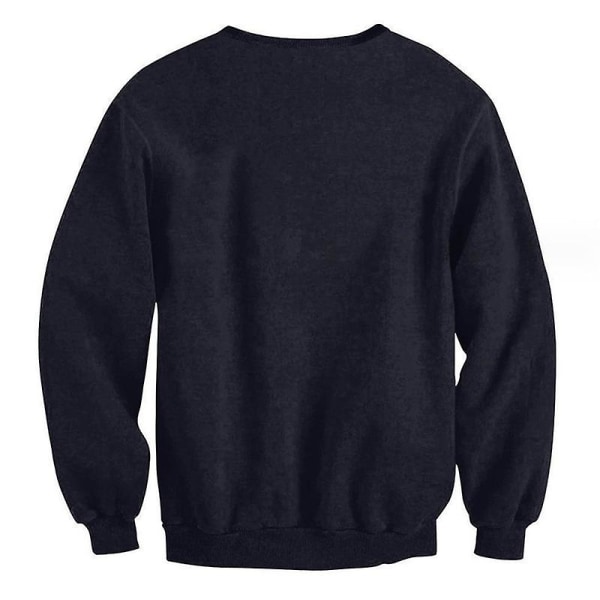 Halloween-tröjor för damer Spooky Season långärmade skjortor Crewneck Toppar Casual Pullover style 1 L