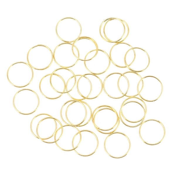 300 stk. Lysekrone Lys Lysekrone Splitringe Rustfrit Stål Halskæder Ring Krystal Dråbe Vedhæng