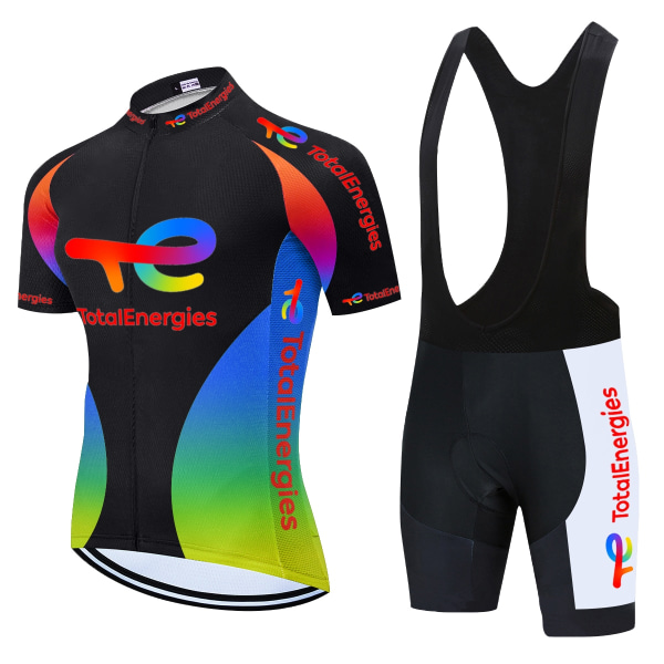 Total New Energies Equipacion Ciclismo Verano Hombre Kesäpyöräilypaita Miesten Roupa Ciclismo Masculino 20D Pyöräilyvaatteet 2022 Cycling Clothing 12 XL