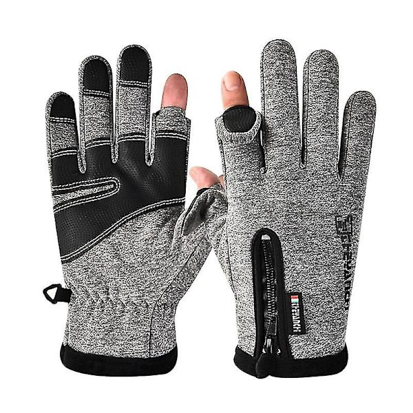 Vinterhandskar Vattentät thermal pekskärm Thermal vindtät varma handskar kallt väder Löpning Sport Fotvandring Skidhandskar 3 Xl