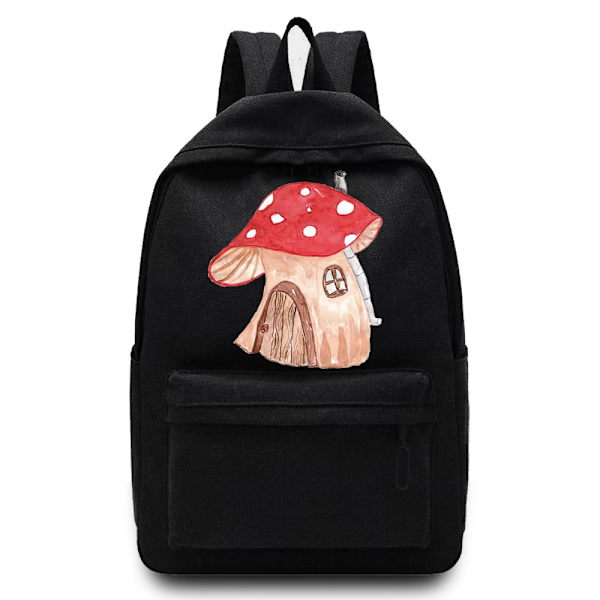 Uusi reppuversio print opiskelija koululaukku casual reppu style 6