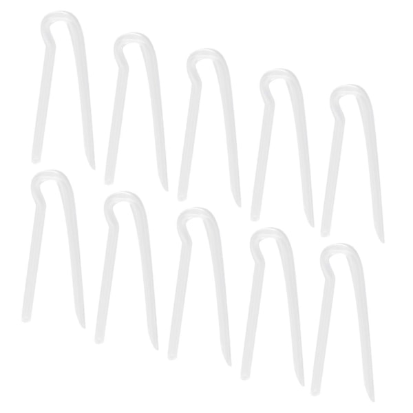 10 st Hörselhjälpstuber Flexibel Typ R BTE Öroninsats Hörselhjälpstubbyte 3,1x2,0mm / 0,12x0,08in