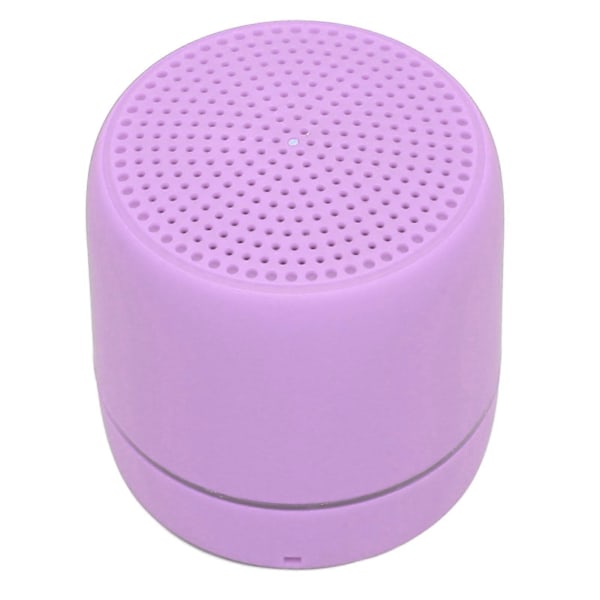 Bluetooth 5.0 Mini Högtalare Klar Stereo Rik Bas Bärbar Trådlös Högtalare för Utomhusbruk Lila