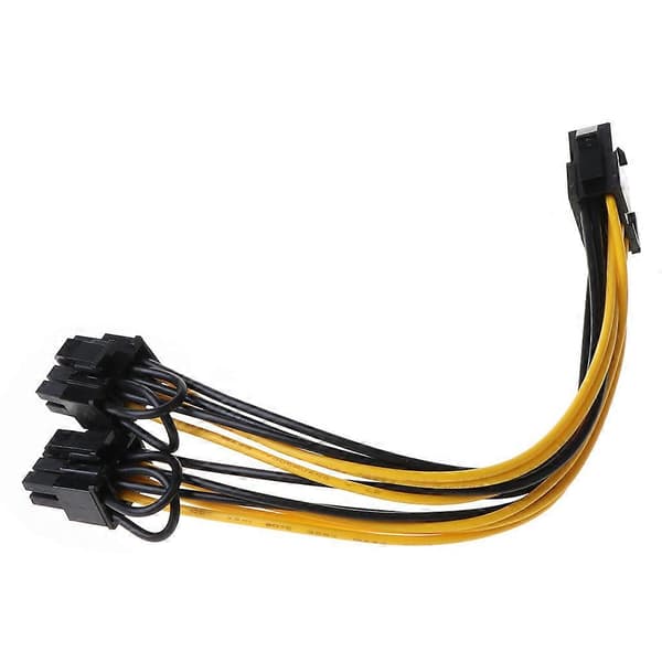 CPU GPU grafikkortadapterkabel CPU 8-pinners til 8-pinners PCI-E strømledning 25 cm