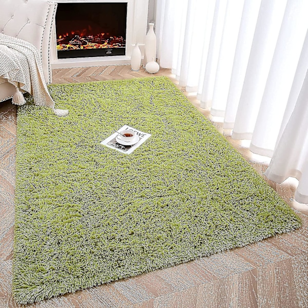 Tflycqsoft Fluffy Area Mattor För Sovrum Barnrum Plysch Shaggy Nursery Matta Furry Throw Mattor För Pojkar Flickor, College Sovsal Fuzzy Rugs Vardagsrum Hom