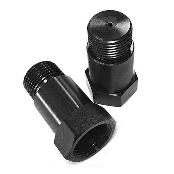 2x Syre O2-sensor M18x1.5 Förlängningsspärr Adapter Bung Syre Sensor Packning Adapter Förlängning Con