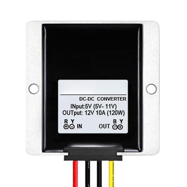 DC-DC 5V-11V - 12V 10A/8A/5A Abs Boost -moduuli Virtalähde Step-up Adapteri Q