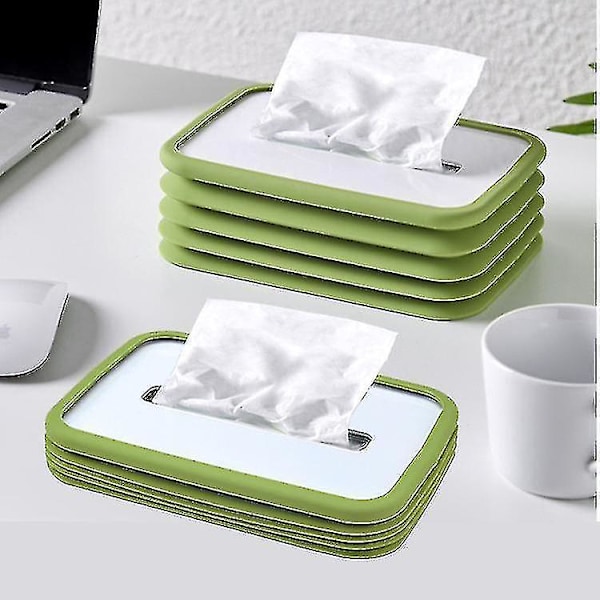 Kreativ Silikon Elastisk Lyftande Bil Tissue Box Restaurang Soffbord Vardagsrum Hushållspapper