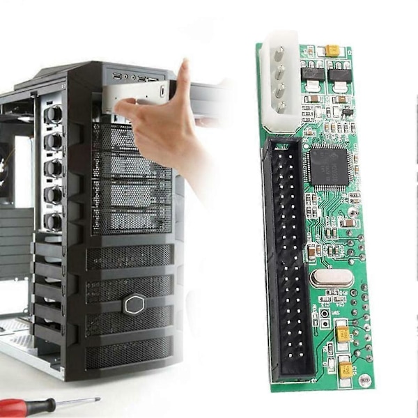Pata IDE - Sata -kiintolevyn sovitin 3.5HDD -sarjamuunnin SATA F8Z6A2X7