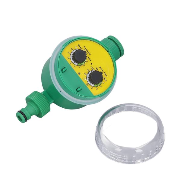 Programmerbar bevattningstimer för utomhusträdgård, multifunktionell vattenkontroller väderkänslig sprinklertimer, flexibel justering automatisk