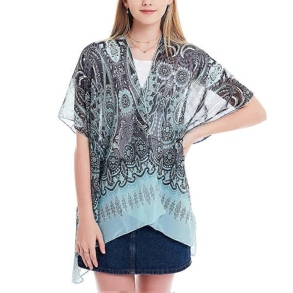 Sjal Wraps Absorberende Lett Chiffon 74x80cm 1 stk