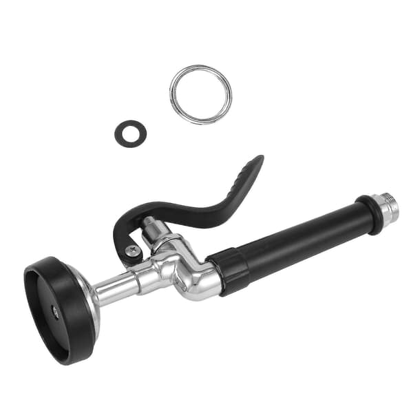 Forkrommet Pre-Rinse Sprayer til Professionelle Køkkenhaner (sort)