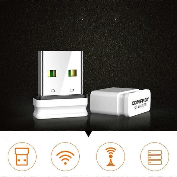 CF-WU810N Wi-Fi-sovitin USB-sovitin Dongle Wifi 150mbps 802.11bgn 2.4Ghz