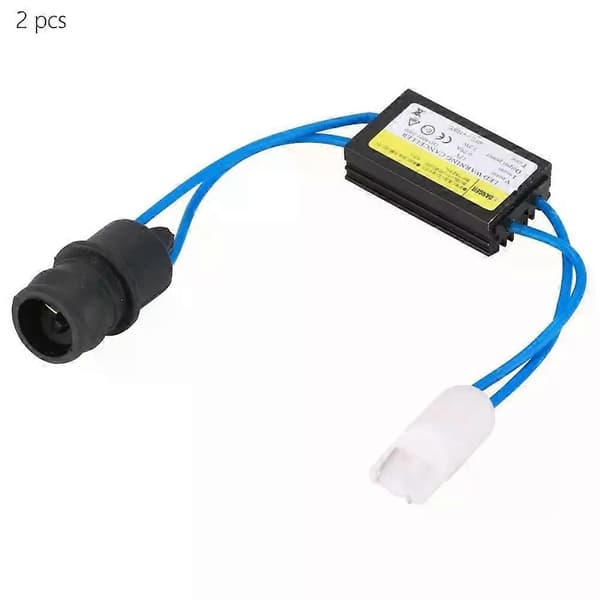 LED Dekodere 2 STK T10 LED Varsel Avbryter Adapter Frontlykt Feil Dekoder Enhet Motstand Universal for Bil