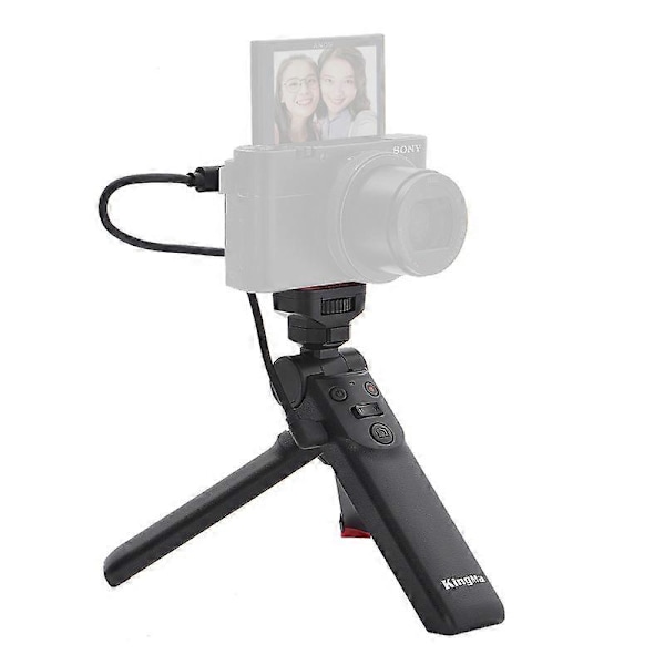 Lättviktigt Portabelt Fjärrkontroll Mini Stativ Handhållet Fotograferingsgrepp för Sony ZV1 RX100 VII M1 M2 M3 M4 M5 M6 M7 A6000 A6100 A6300 A6400 A6500 A6600