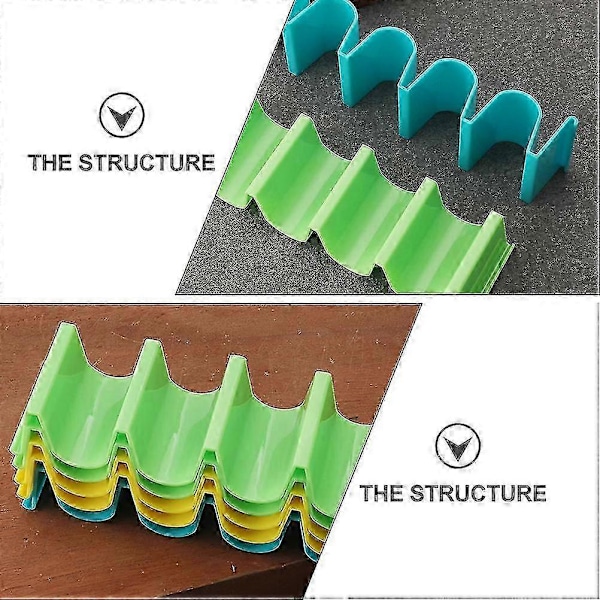 4 stk. Tacos De Billar Taco Shell Holder Tortilla Roll Rack Taco Holder Stand Taco Trays Taco Rack Holder