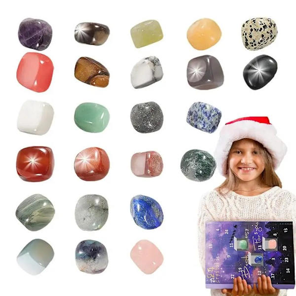 Christmas Rocks Adventtikalenteri Koulutus Geologian harrastajille Rocks 24 kpl Pinkki Karkea Pinkki Dinosaurmunat Lapsen Joululahja pink dinosaur eggs