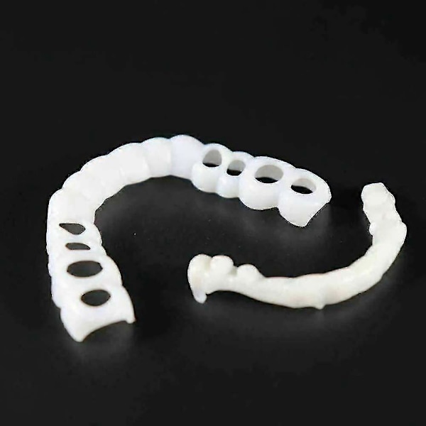 Smile Braces Snap On Øvre Falske Tænder Dental Veneers Gebis Dæk Sæt