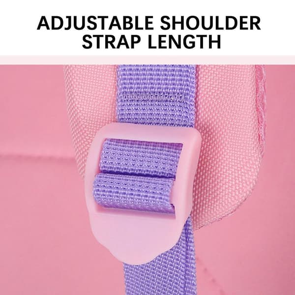 Vedenpitävät sarjakuva-ala-asteen reput oppilaille Pink Medium