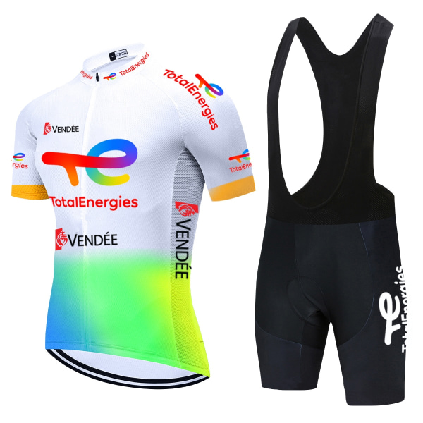 Total New Energies Equipacion Ciclismo Verano Hombre Kesäpyöräilypaita Miesten Roupa Ciclismo Masculino 20D Pyöräilyvaatteet 2022 Cycling Clothing 2 5XL