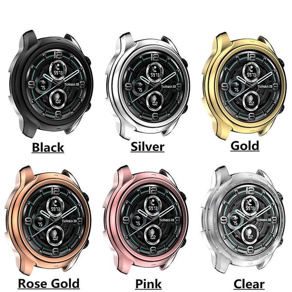 Klockfodral för Ticwatch-pro X/pro 3 Skyddsfodral Tillbehör Skyddsram