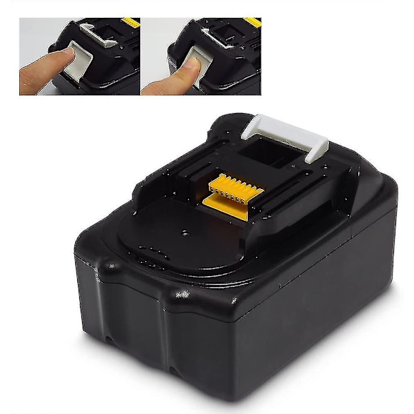 18v 4.0ah Reservebatteri med 3a oplader til Makita Dmr110 Dmr112 Dmr115 Dmr107 Dmr108 Dmr114 Dmr100 Dmr106 Dmr102 Dmr104 Dmr101 Dmr103b Batteri