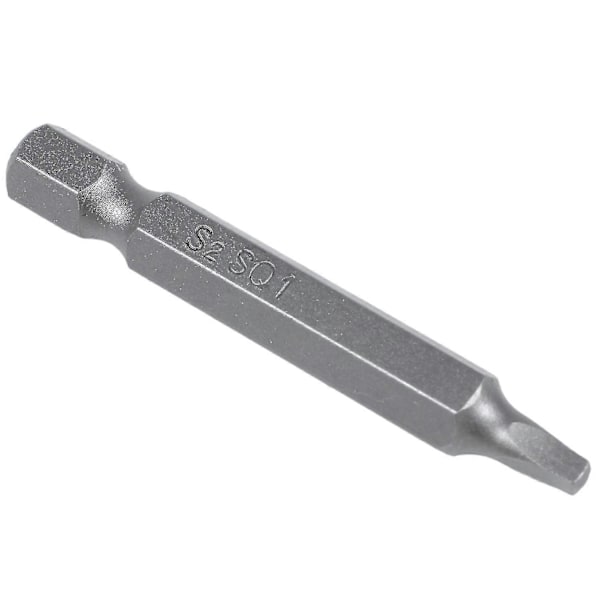 3 stk. 50 mm 1/4 tommers sekskant firkantbits Firkantet skrutrekkerbits S2 legert stål magnetisk skrutrekker-DT
