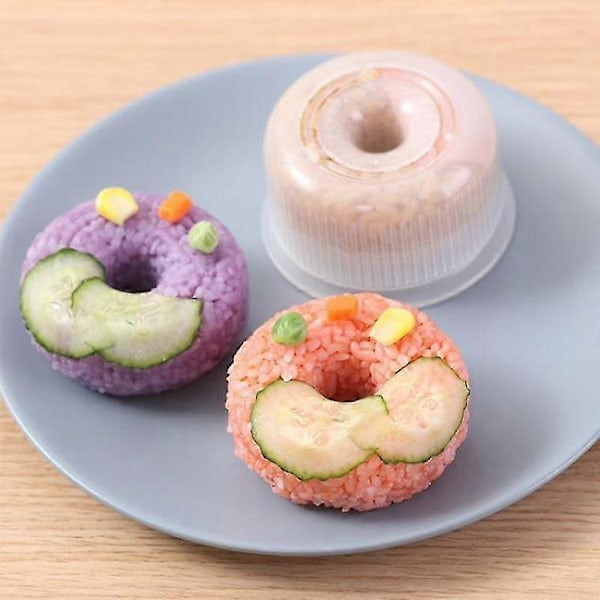 Sushi Form Transparent Donutformad DIY Liten Risbollsform för Kök-ZZY