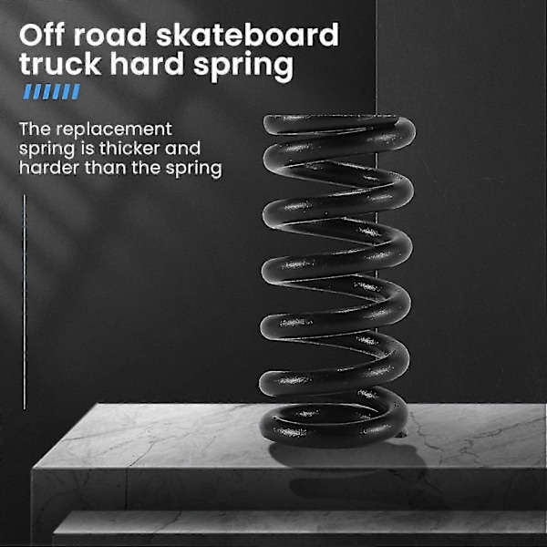 Udskiftnings stivere fjeder til mountain skateboard truck hård fjeder udgave d